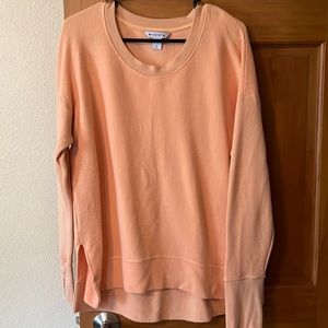 Coaster luxe waffle sweatshirt by Athleta